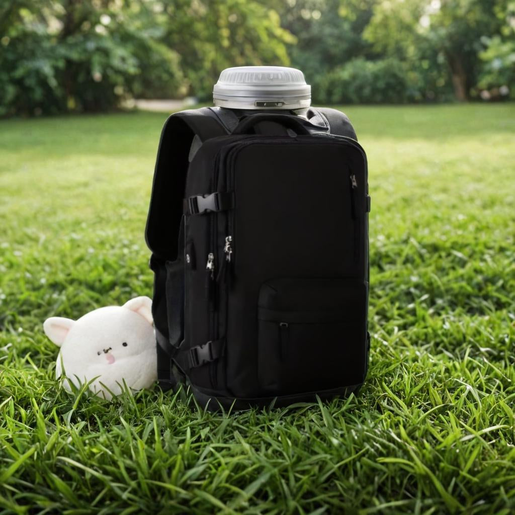 Unisex reisrugzak met USB-aansluiting – Ideaal als handbagage voor vliegreizen (40x30x20 cm)
