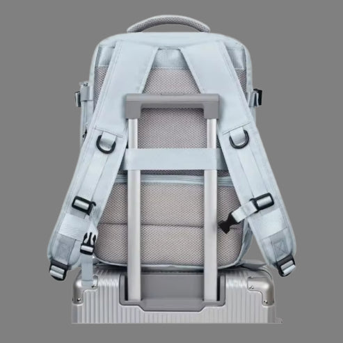 Unisex reisrugzak met USB-aansluiting – Ideaal als handbagage voor vliegreizen (40x30x20 cm)