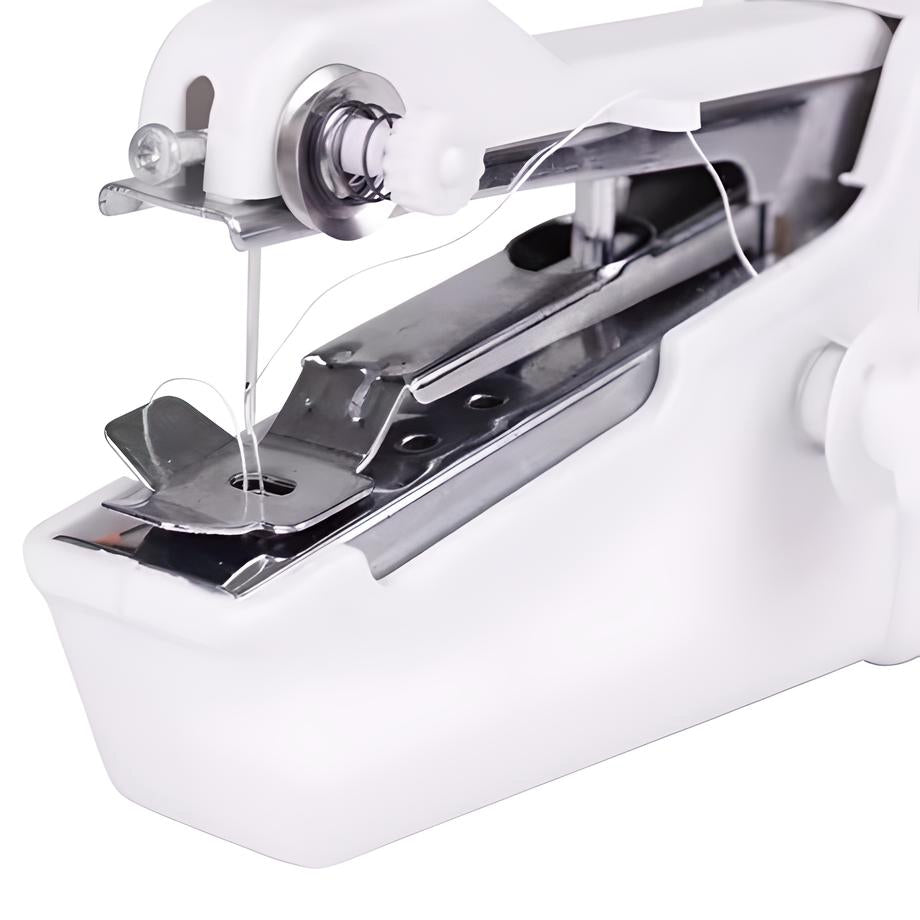 Mini handnaaimachine - Met accessoires voor snelle kledingreparaties